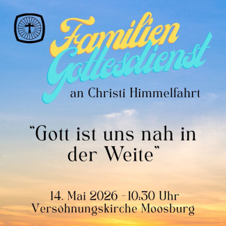 Einladungsbild Familiengottesdienst Himmelfahrt